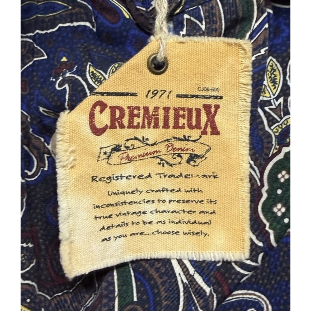 NWT Cremieux Mens Long Sleeve Button Down Paisley Cotton Shirt Size Large - Picture 9 of 16